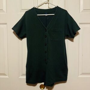 Old Navy Green Mini Romper